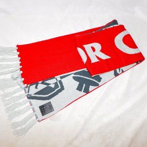 Toronto FC Soccer 2022 Membership Scarf ALL FOR ONE Red Gray
